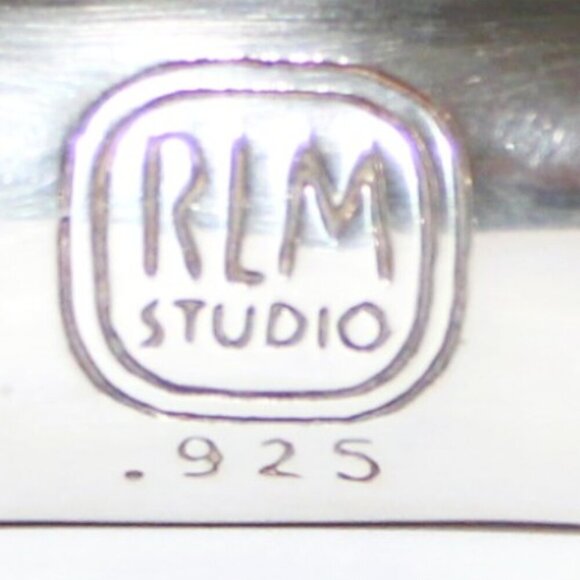 Sterling Silver Robert Lee Morris Modern Cuff Bracelet 32 Grams - Picture 7 of 7